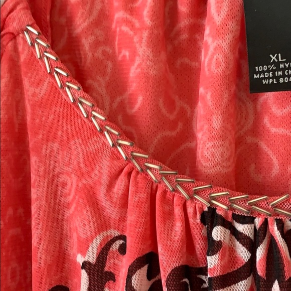 INC Cold Shoulder Beaded Neck - Picture 4 of 6